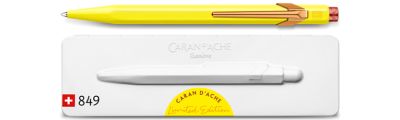 Caran d'Ache 849 CLAIM YOUR STYLE Canary Yellow Ballpoint pen 