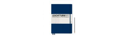 LEUCHTTURM1917 Notebook (A4+) Master Slim Hardcover Dotted Navy Blue